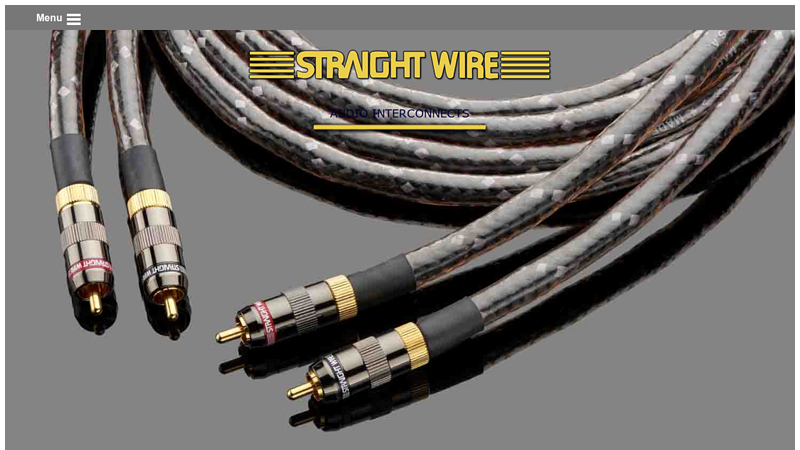 AUDIO INTERCONNECTS: Audio cables, video ...