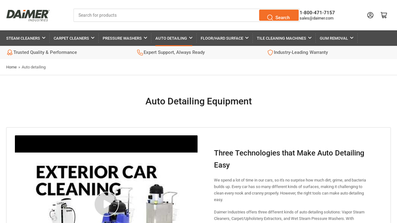 Auto detailing