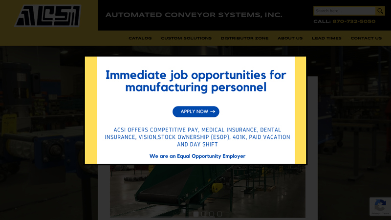 Automated Conveyor Systems, Inc.