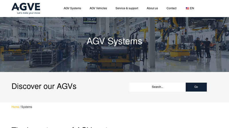 Automated guided vehicle system