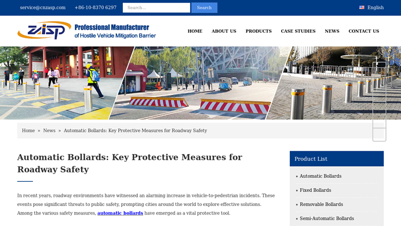 Automatic Bollards