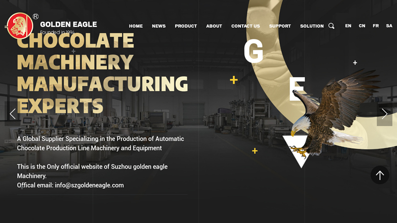 Automatic Chocolate Production Line Machinery Equipment ...
