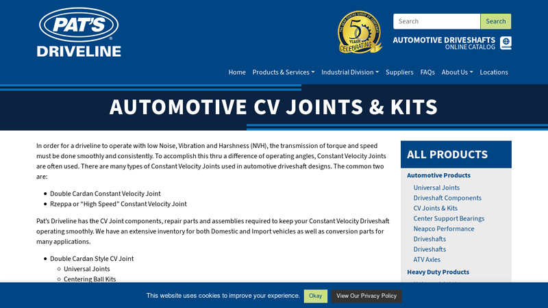 Automotive CV Joints & Kits