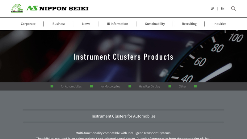 Automotive Instrument Cluster Business