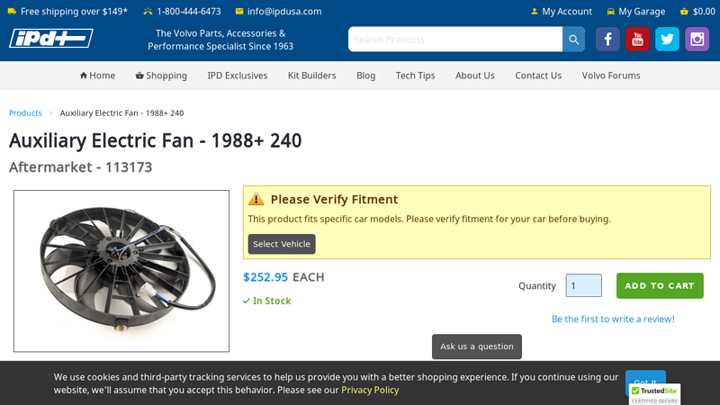 Auxiliary Electric Fan