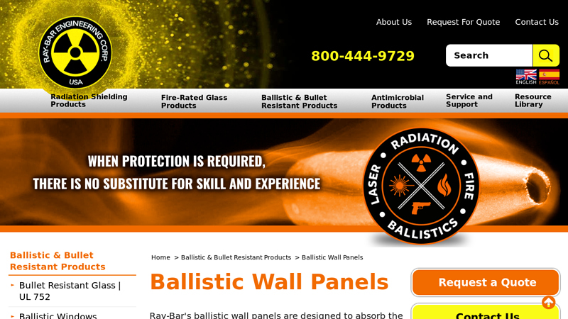 Ballistic Wall Panels