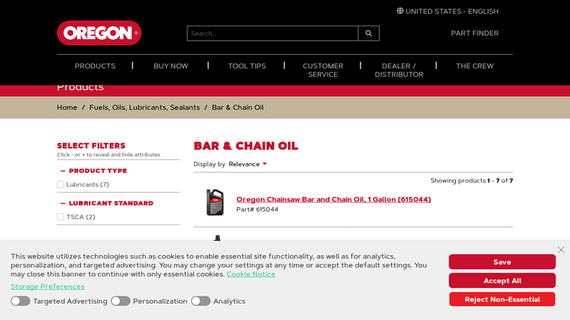 Bar & Chain Oil