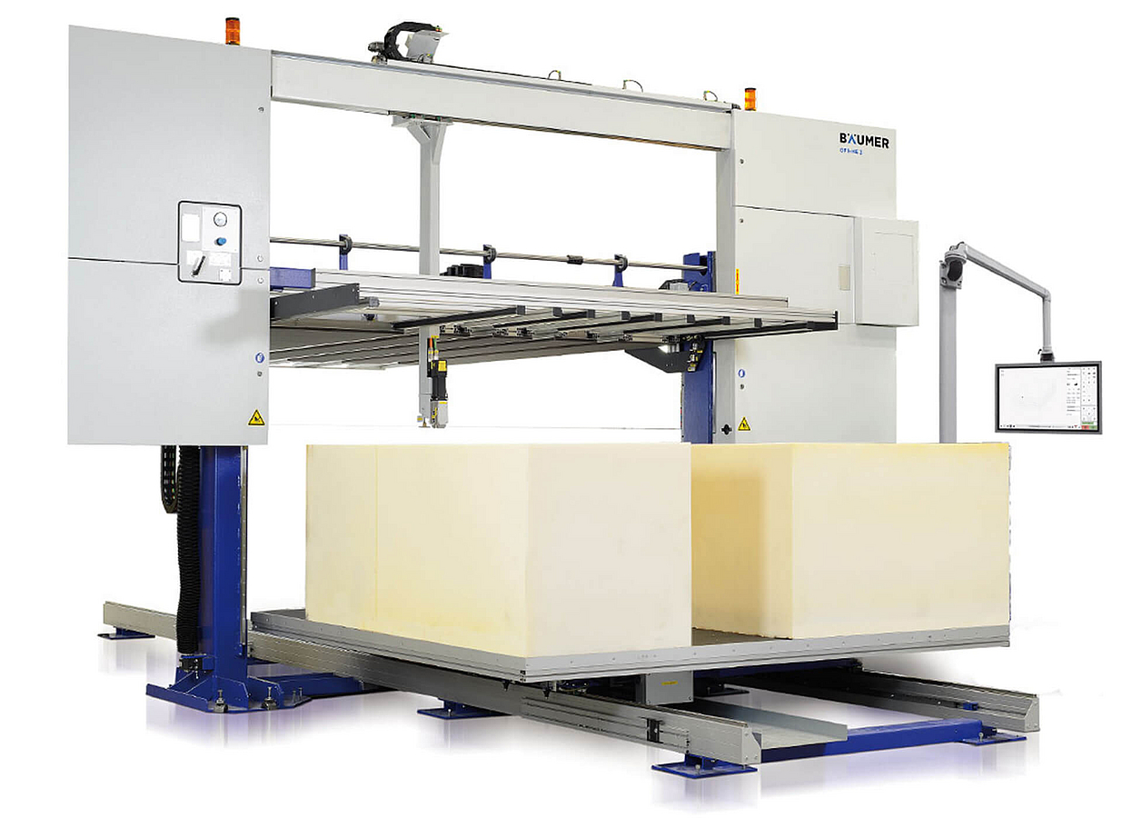 Baumer foam cutting machines