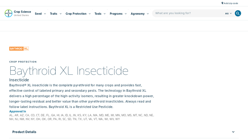Baythroid XL Insecticide