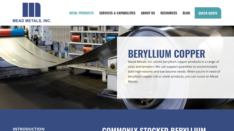 Beryllium Copper Supplier
