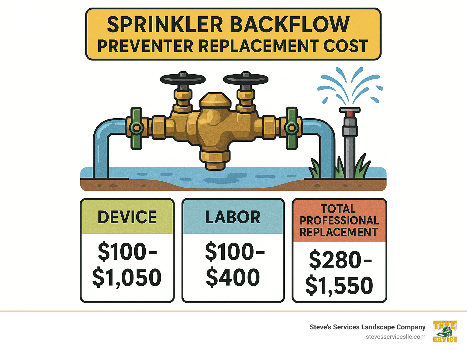 Best 2025 Sprinkler Backflow Preventer Replacement Cost