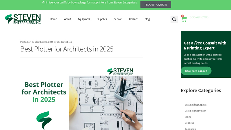 Best Plotter for Architects in 2025