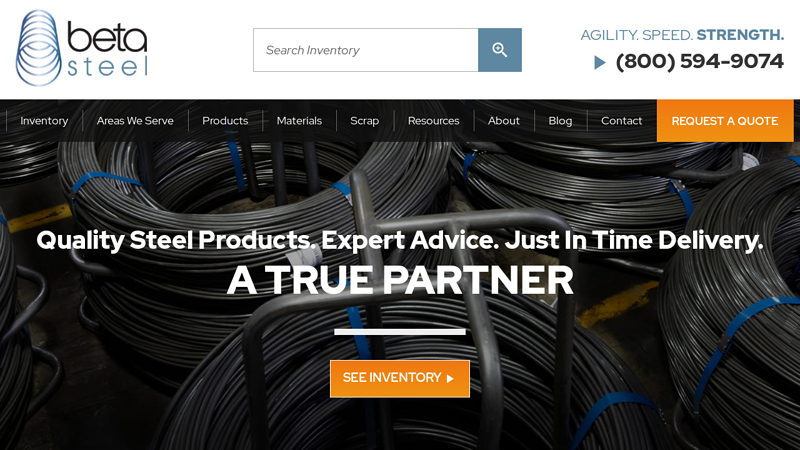 Beta Steel: Steel Wire, Rod & Bar Supplier