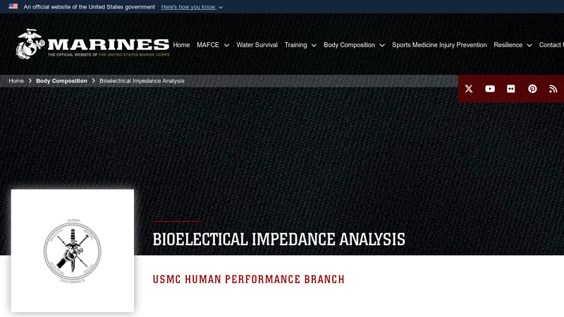 Bioelectrical Impedance Analysis