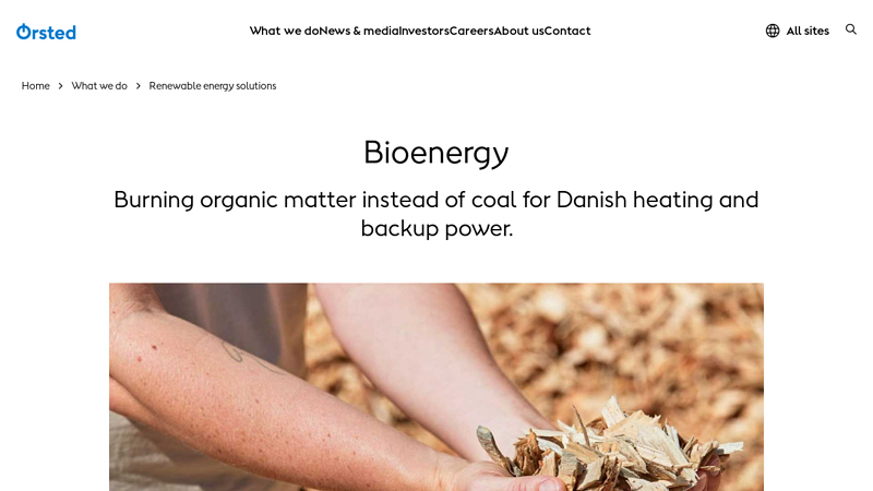 Bioenergy – heat and power production based on biomass