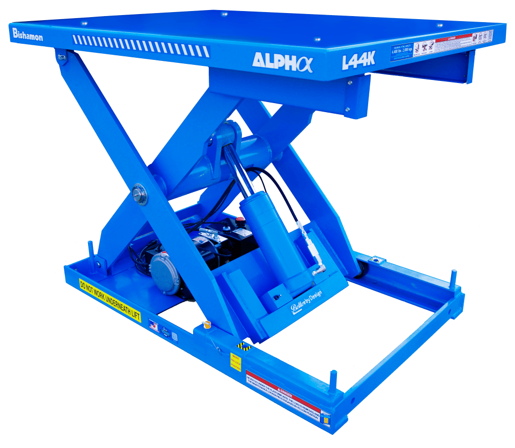 Bishamon Lift Tables, Scissor Lifts, Pallet Positioners & Jacks!