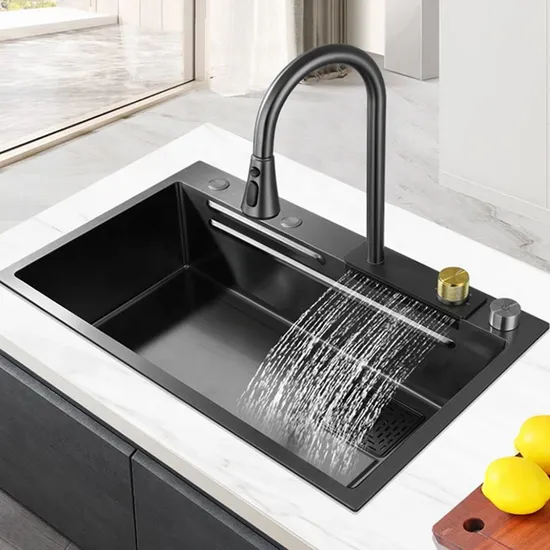 Black Faucet With Stainless Sink industry insight