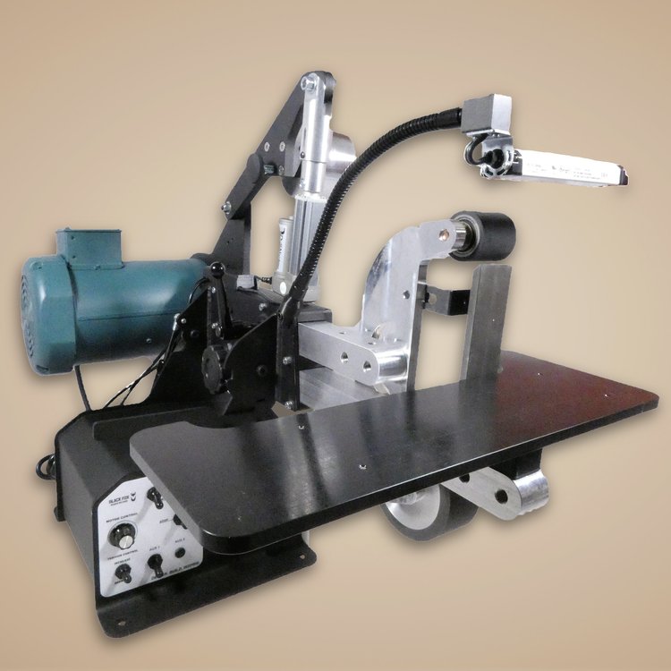 Black Fox Knife Works engineering the ideal 2x72 inch belt grinders