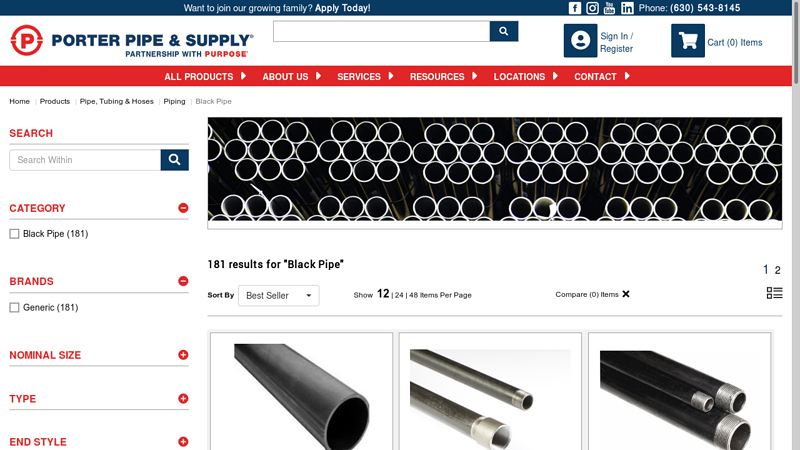 Black Pipe