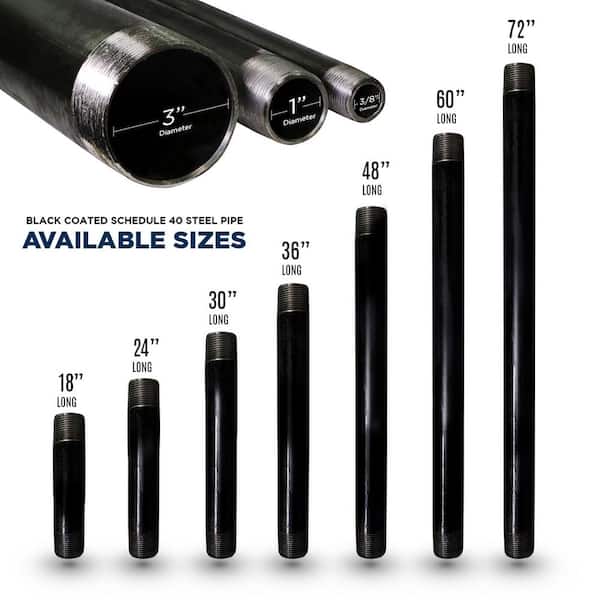 Black Steel Pipe - Strong & Versatile