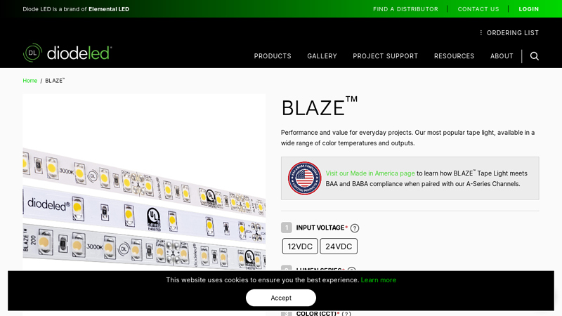 BLAZE™ LED Tape Light