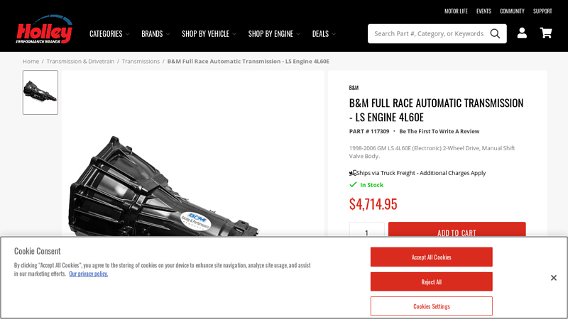 B&M Full Race Automatic Transmission