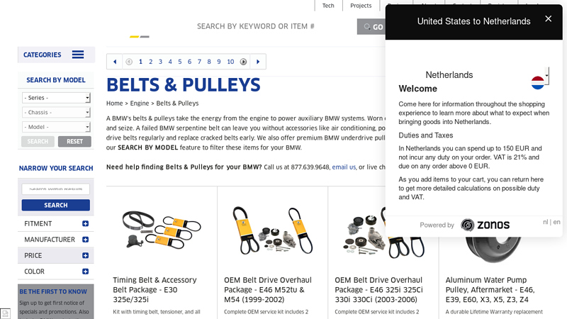 BMW Belts & Pulleys