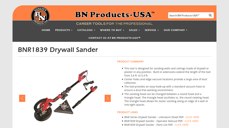 BNR1839 Drywall Sander