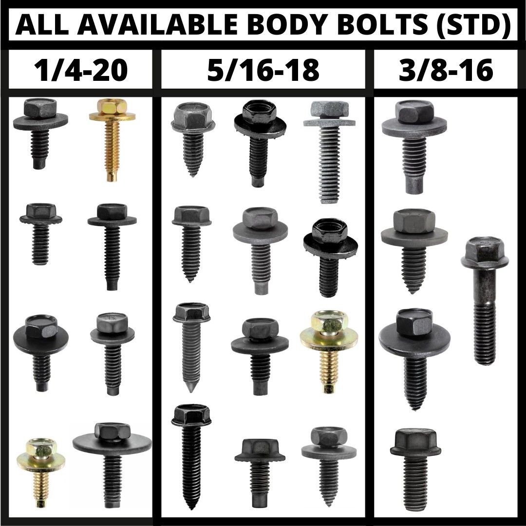 Body Bolts & Nuts