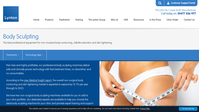 Body Sculpting Machines • Body Contouring Equipment • Lynton