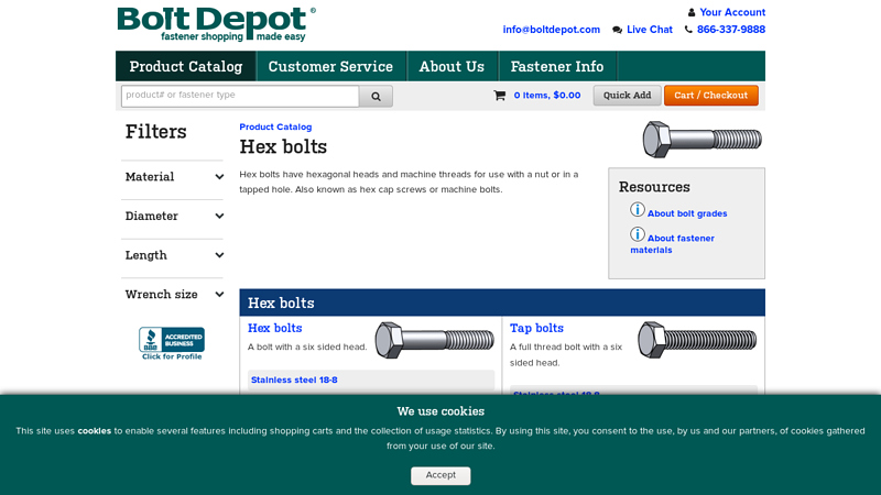 Bolt Depot