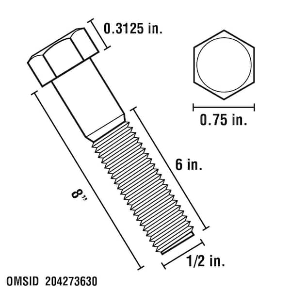 Bolt Dimensions