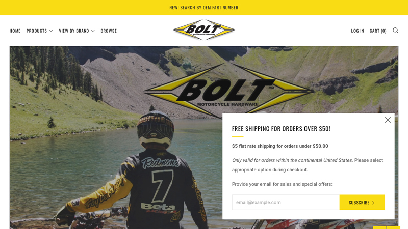 Bolt Motorcycle Hardware