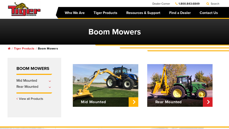 Boom Mowers