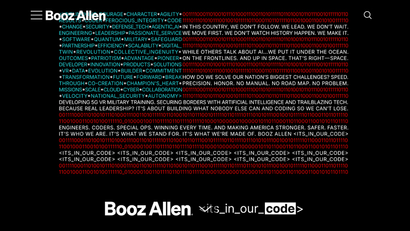 Booz Allen
