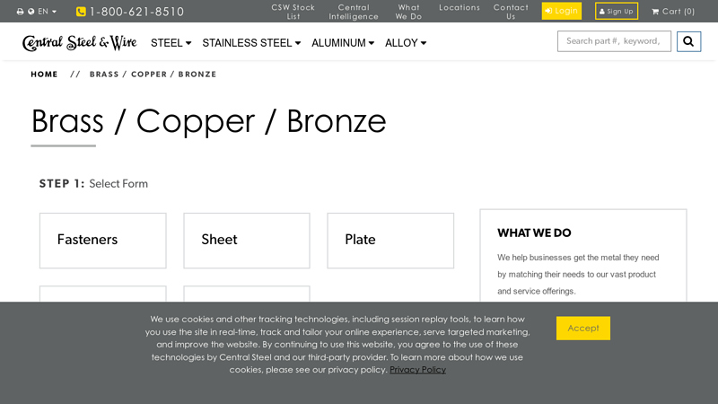 Brass / Copper / Bronze