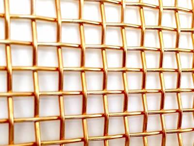 Brass Mesh and Copper Mesh for Decorative Mesh