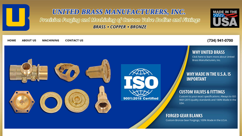 Brass Valve Manufacturer, Custom Brass Valves Made in the USA ...