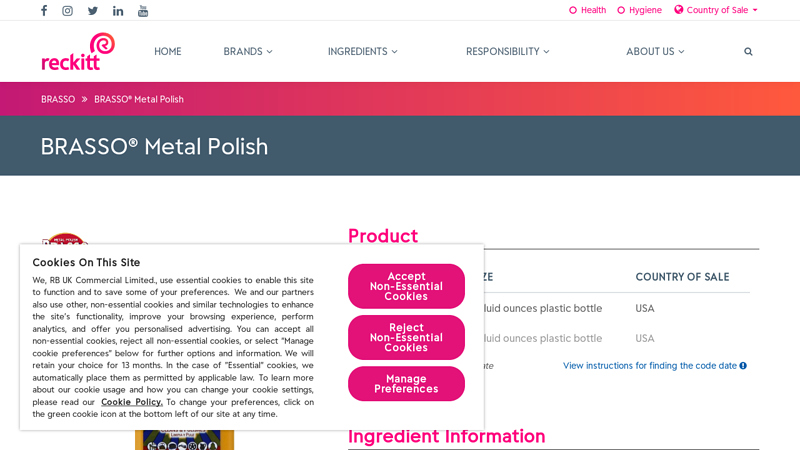 BRASSO® Metal Polish