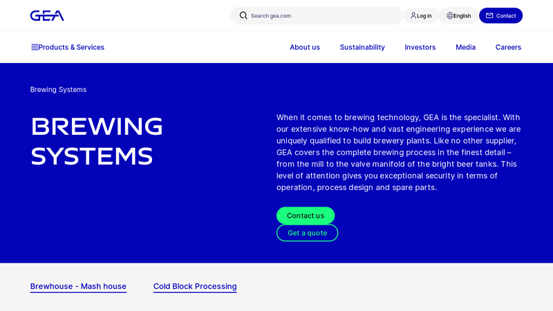 Brewing Systems