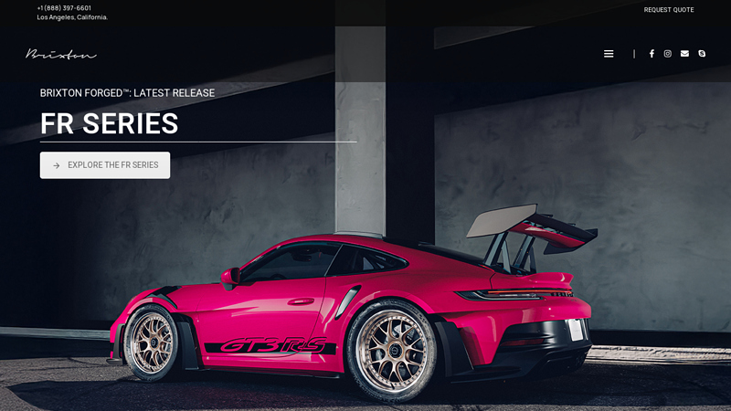 Brixton Forged™ wheels