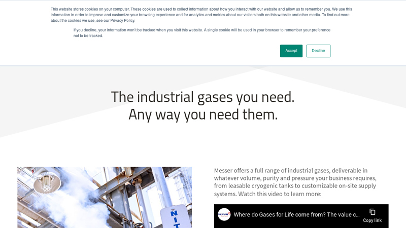 Bulk Industrial Gases