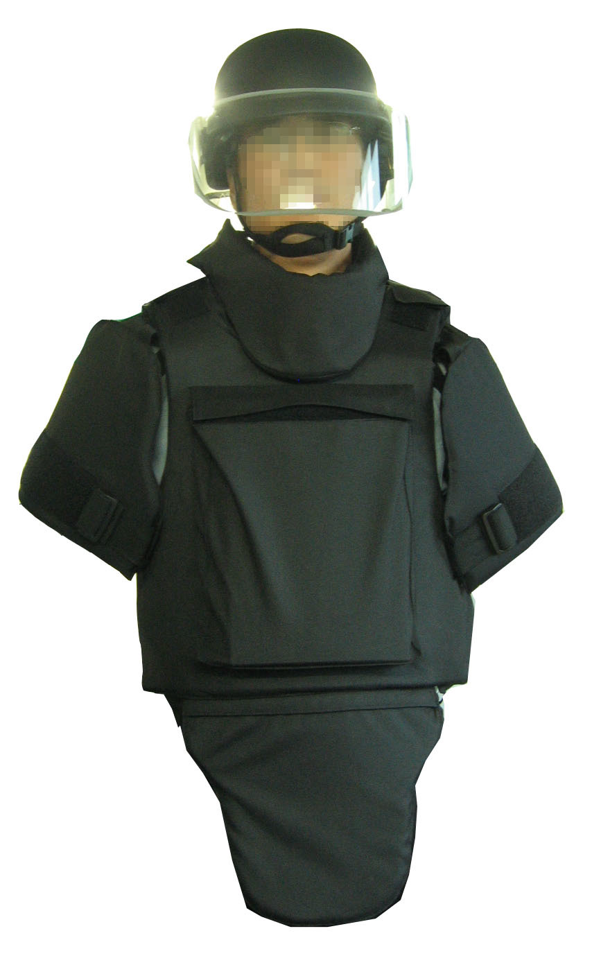 Bulletproof vests, helmets & protection gear