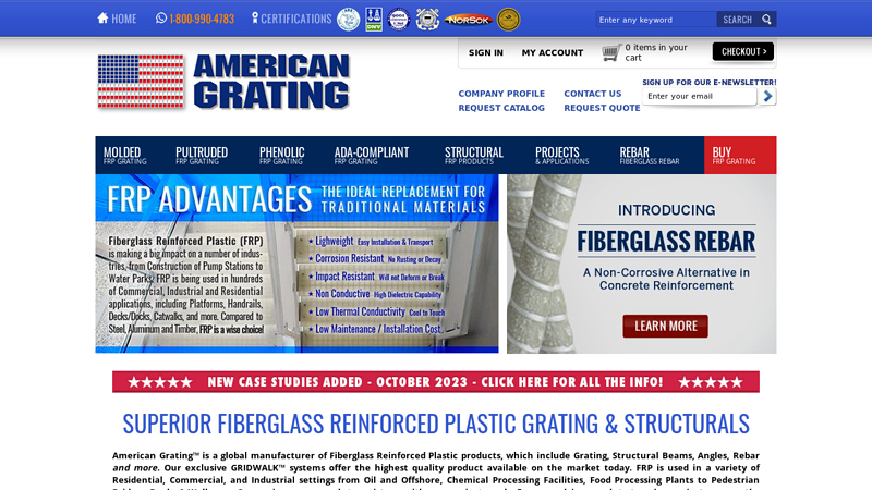 Buy American Grating