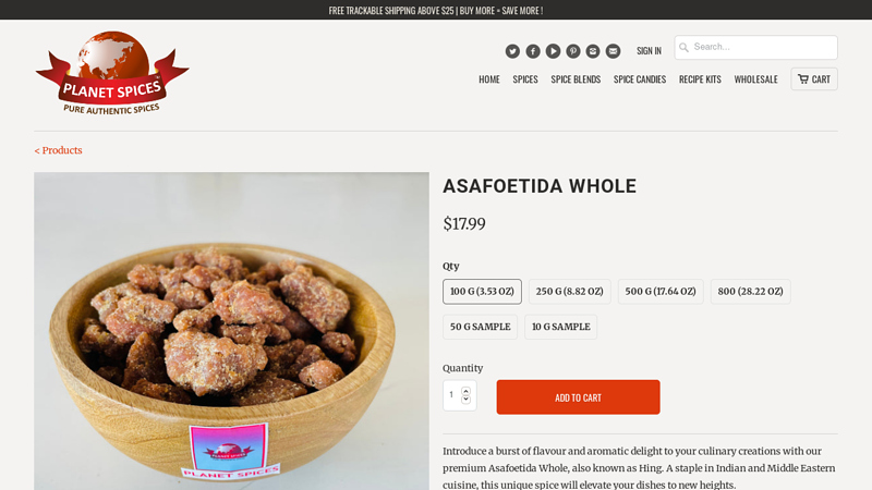 Buy Asafoetida Whole Online