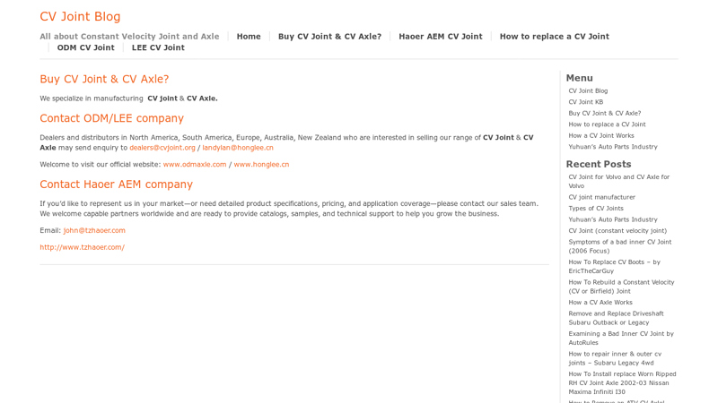 Buy CV Joint & CV Axle?