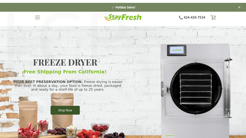 Buy Freeze Dryer for