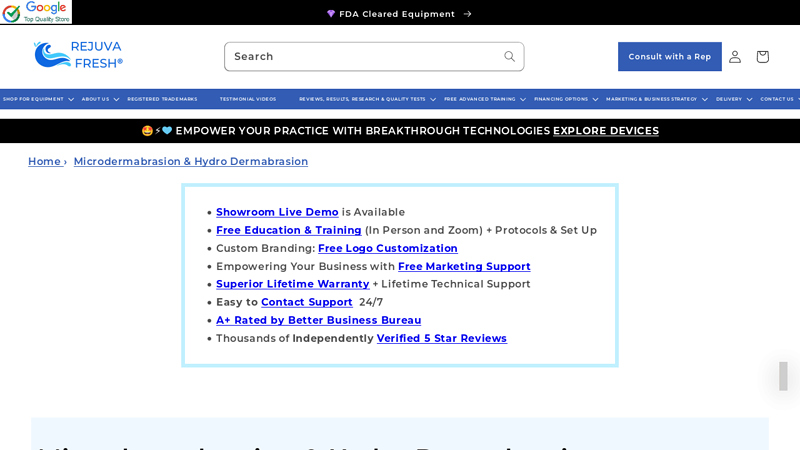 Buy Hydra Facial Microdermabrasion Machines Online In US