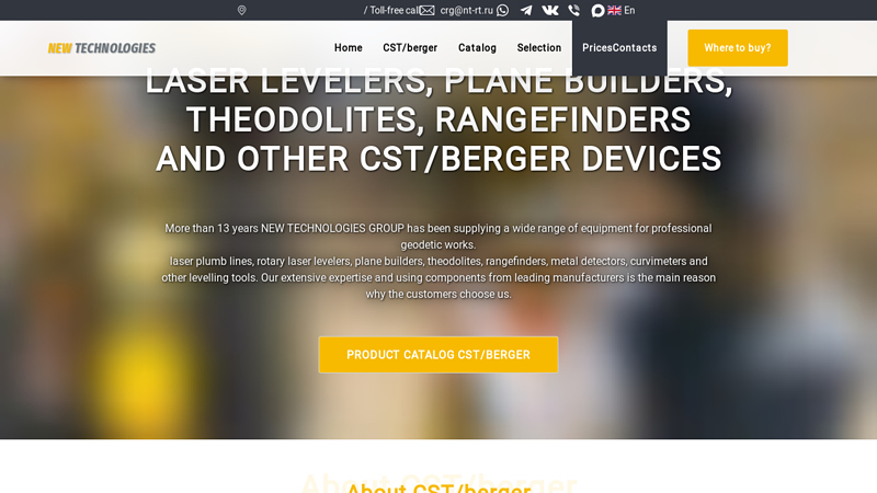 buy professional equipment in Russia and the CIS