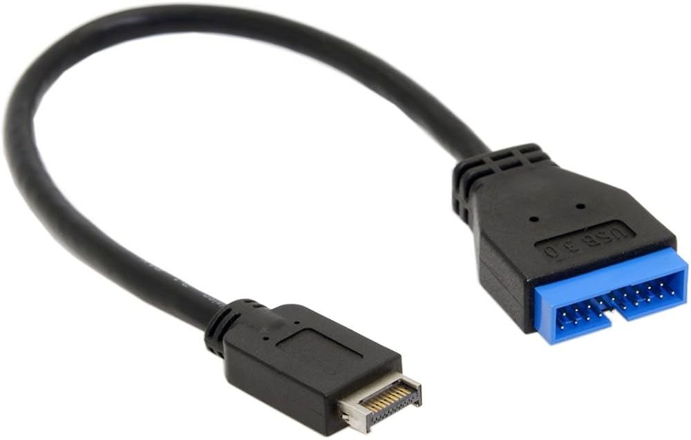 Cablecc USB 3.1 Front Panel Header to USB 3.0 20Pin ...